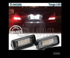 Luci TARGA LED PER Mercedes CLASSE S W220 CANbus