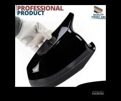 CALOTTE SPECCHIETTI per Bmw Serie 5 F10 F11 Nero L - 8