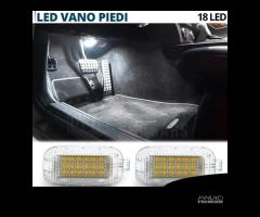 Luci LED Vano Piedi Per MERCEDES Luci Abitacolo