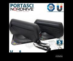 Portasci Magnetico PER MAZDA 3 Sci o 2 SnowBoard