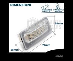 Luci Targa LED Per Mercedes SPRINTER W901-5 CANbus