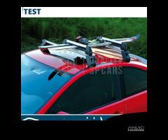 Barre Tetto + Portasci per LAND ROVER FREELANDER - 6