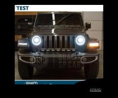 FARI Full LED Per JEEP WRANGLER JL DRL Dinamico OM