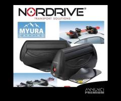 Portasci Magnetico PER TOYOTA 3 Sci o 2 SnowBoard