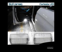 Luci di Cortesia LED Per MERCEDES GLE Sottoporta