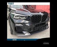 GRIGLIA per BMW X5 G05 18-22  Nera Lucida Diamond - 11