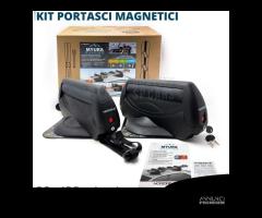 Portasci Magnetico PER SKODA 3 Sci o 2 SnowBoard - 14