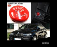 Bmw x6 e71 e72 tasto rosso pulsante accensione