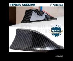 Antenna PINNA SQUALO per PEUGEOT Fibra di CARBONIO