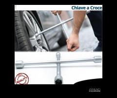 CHIAVE a CROCE per Ruote Auto 17 19 21 23 ACCIAIO