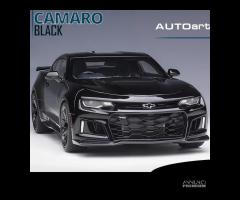 Modellino CHEVROLET CAMARO ZL1 Nero Scala 1:18