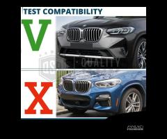 GRIGLIA Anteriore per BMW X3 G01 dal 2021 Diamond