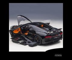 Modellino BUGATTI CHIRON SPORT Nero Notturno 1:18