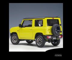 Modellino SUZUKI JIMNY JB64 Giallo Nero Scala 1:18