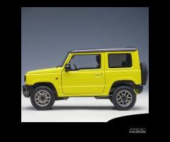 Modellino SUZUKI JIMNY JB64 Giallo Nero Scala 1:18