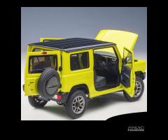 Modellino SUZUKI JIMNY JB64 Giallo Nero Scala 1:18 - 13