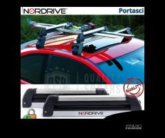 PORTA SCI PER AUTO NORDRIVE 4 posti SNOW BOARDS