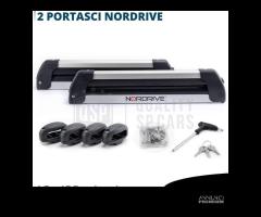 PORTA SCI PER AUTO NORDRIVE 4 posti SNOW BOARDS