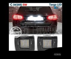 Luci Targa LED Per Mercedes Classe C W205 CANbus