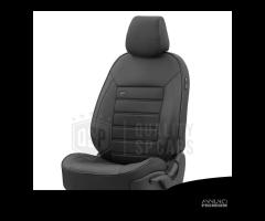 COPRISEDILI per AUDI Q5 in PELLE Nera Set Completo