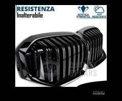 GRIGLIA Doppio Rene per BMW Serie 3 G20 G21 Nera - 11