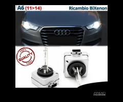 Lampadine BIXENON D3S Audi A6 C7 RICAMBIO 6000K