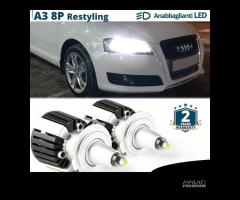 Kit LED H7 CANbus PER Audi A3 8P Luci 6500K 110W