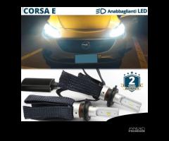 Lampade LED H7 per Opel Corsa E Luce Biana CANbus