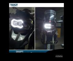 FARO LED Per BMW F 800 GS OMOLOGATO uso Stradale - 8