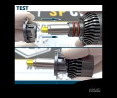 ADATTATORI montaggio KIT LED H7 NISSAN QASHQAI J10