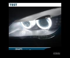 ANGEL EYES LED H8 BMW SERIE 7 F01 F02 Luci Bianche