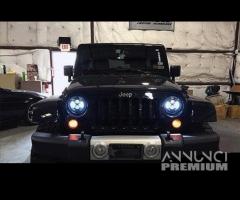 FARI LED Anteriori Per JEEP WRANGLER JK 6500K