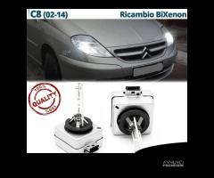 2 Lampadine BIXENON D1S PER Citroen C8 35W 6000K