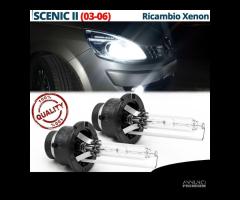 2 Lampadine XENON D2S Renault Scenic 2 6000K 35W