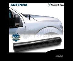 Antenna corta 8 cm per JEEP in FIBRA DI CARBONIO