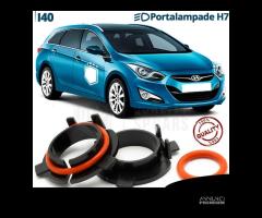 2 ADATTATORI montaggio KIT LED H7 PER Hyundai i40