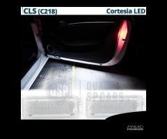 Luci LED SOTTOPORTA Per MERCEDES CLS C218 CANBUS