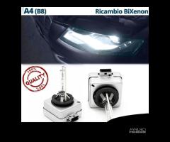 2 Lampadine BIXENON D3S AUDI A4 B8 RICAMBIO 6000K