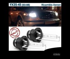 Lampadine Xenon D2S per INFINITI FX35/45 6000K 35W