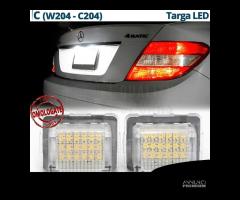 Luci Targa Full Led Mercedes Classe C W204 C204