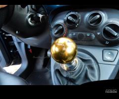 POMELLO Leva Cambio GOLD per FIAT 500 in ACCIAIO - 8