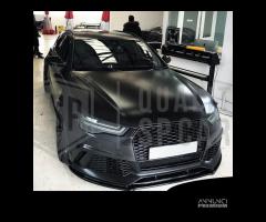 GRIGLIE ANTERIOI Nere RS6 AUDI A6 C7 2011-2014