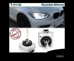 2 Lampadine BIXENON D1S Bmw Serie 1 F20 F21 6000K