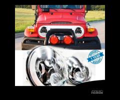 FARI LED Anteriori 7\" PER Land Cruiser FJ-J Angel