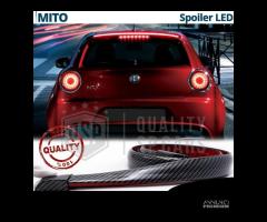 SPOILER LED per ALFA ROMEO MITO Carbon Look