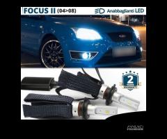 LUCI FULL LED H7 ANABBAGLIANTI PER FORD FOCUS Mk2