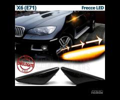 Frecce LED DINAMICHE per BMW X6 E71 No Error Fumè