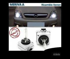 Lampadine Ricambio XENON per Opel Meriva D1S 6000K