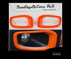 Cornice Cover Fendinebbia Jeep Renegade Arancio