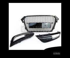 CALANDRA + GRIGLIE Fendinebbia AUDI A4 B8 11-15 - 6